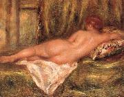 reclinig nude rear ciew, Pierre Auguste Renoir